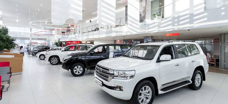 Изображение на странице Toyota Тойота Центр Екатеринбург Запад