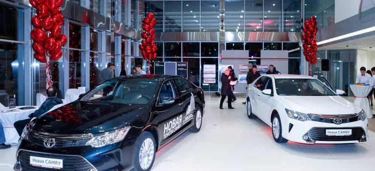 Изображение на странице Toyota Тойота Центр Екатеринбург Запад